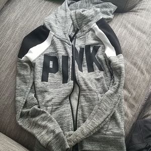 Pink hoodie